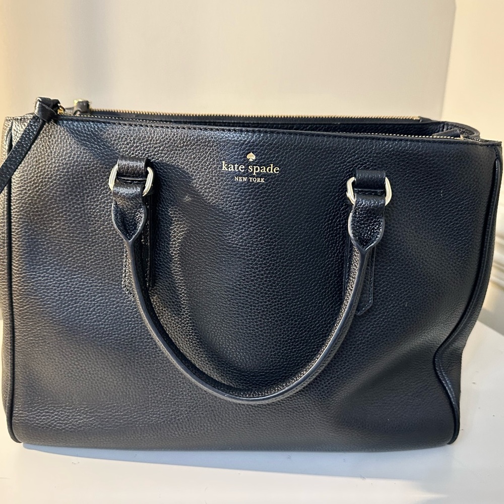 Kate Spade, New York, Crossbody, Leanne Mulberry street double zip satchel